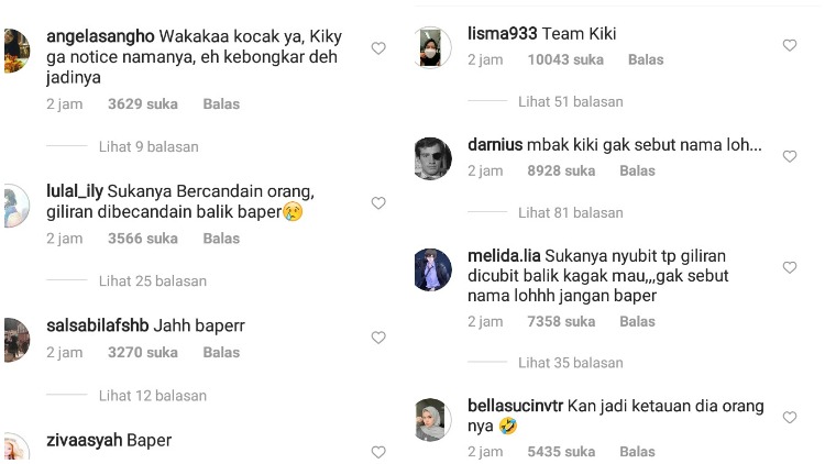 Kapok Roasting Artis karena Pengalaman Tak Mengenakkan, Kiky Saputri: Akunya yang Jadi Jelek