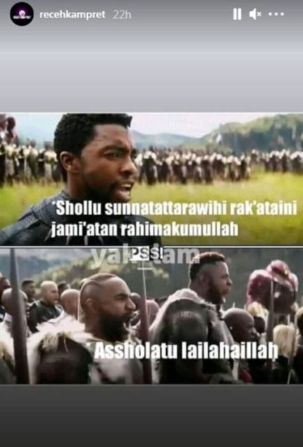 Deretan Meme Absurd Saat Momen Tarawih Berlangsung. Tiap Tahun Selalu Begini Kocaknya :D