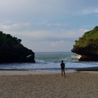 Pantai Sedahan yang Indah Nan Menawan, Namun Kini Jadi Sepi Pengunjung