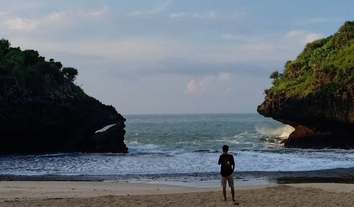 Pantai Sedahan yang Indah Nan Menawan, Namun Kini Jadi Sepi Pengunjung