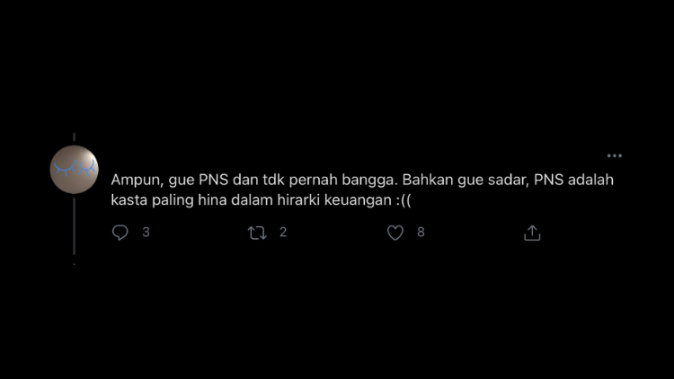 Viral PNS Sombong yang Merasa Paling Sukses, Begini Respons Warganet. Ternyata Banyak juga yang Sama~