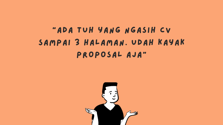 Sederet Pengakuan HRD Menghadapi Kocaknya CV Pelamar Kerja. Kamu Jangan Sampai Begini, ya!