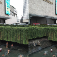 Viral Potret Anak-Anak Renang di Sungai Depan Plaza Indonesia, Fenomena Unik Sekaligus Miris