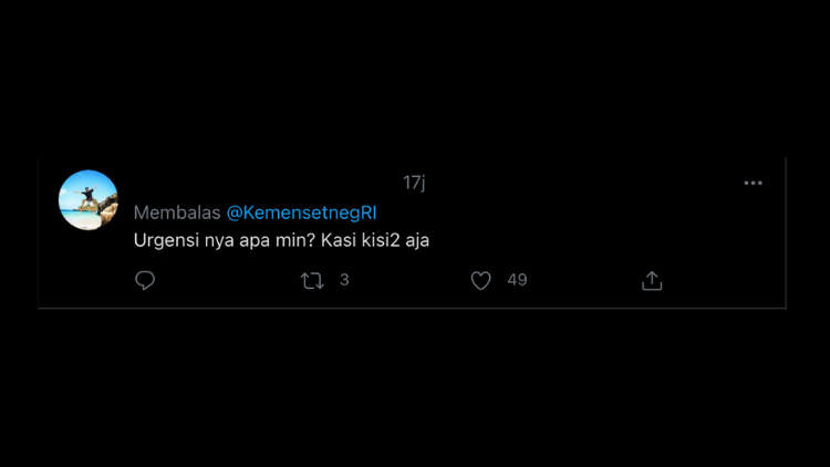 Unggah Momen Pernikahan Atta-Aurel, Akun Twitter Kementerian Sekretariat Negara Diserbu Warganet