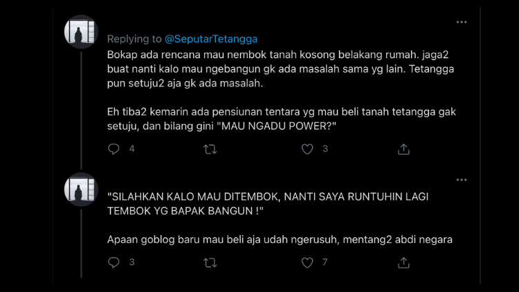 11 Curhatan Masalah Tanah Warganet Vs Tetangganya ini Bikin Ngelus Dada. Ada-ada Aja~