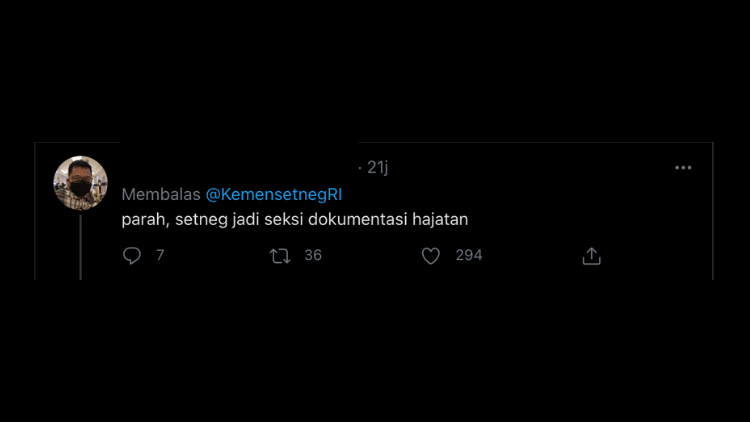 Unggah Momen Pernikahan Atta-Aurel, Akun Twitter Kementerian Sekretariat Negara Diserbu Warganet