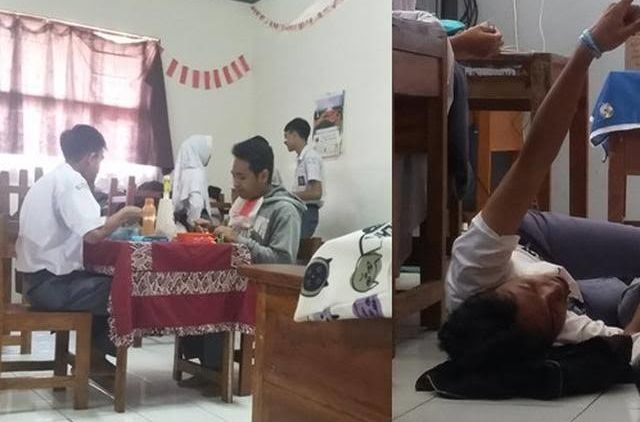 5 Kebiasaan Unik Siswa Saat Jam Pelajaran Kosong