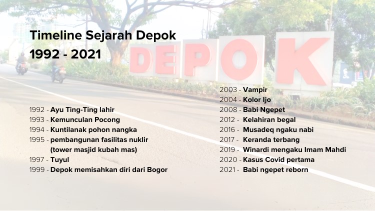 11 Bukti Betapa Kejadian di Depok Sungguh Absurd. Kelak Bisa Jadi Urban Legend nih :D