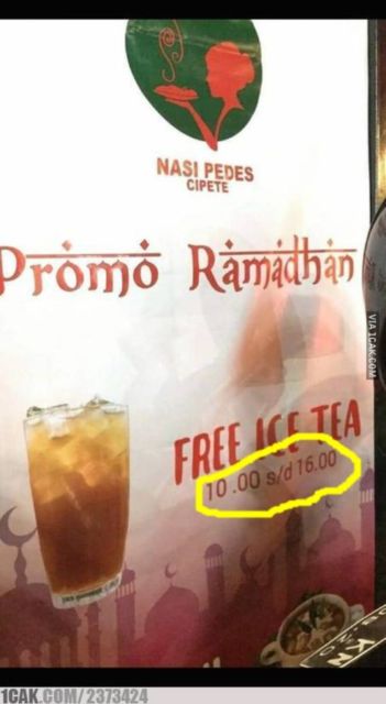 11 Potret Keterangan Promo ini Bikin Auto Melek Sekaligus Jengkel. Tim Marketing Ada Masalah Apa?