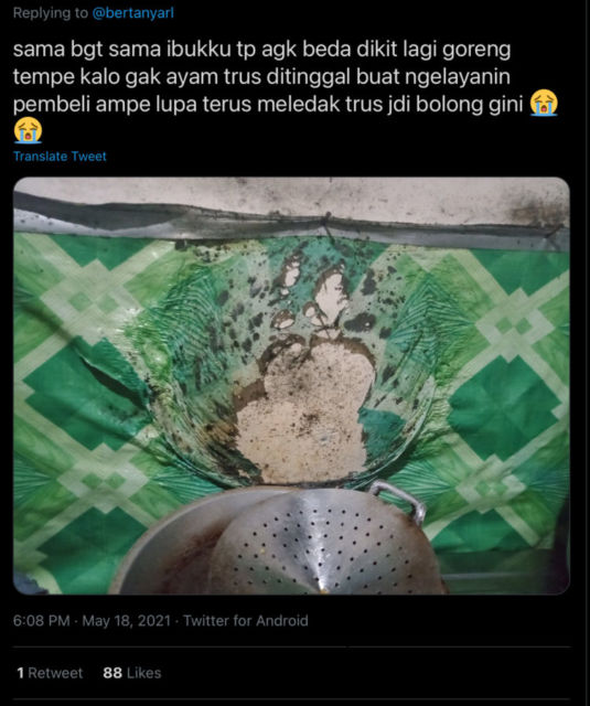 Daripada Memicu Perang Dunia Ke-3 Sama Emak. Mending Kalau Masak Fokus Aja Dulu Biar Nggak Begini