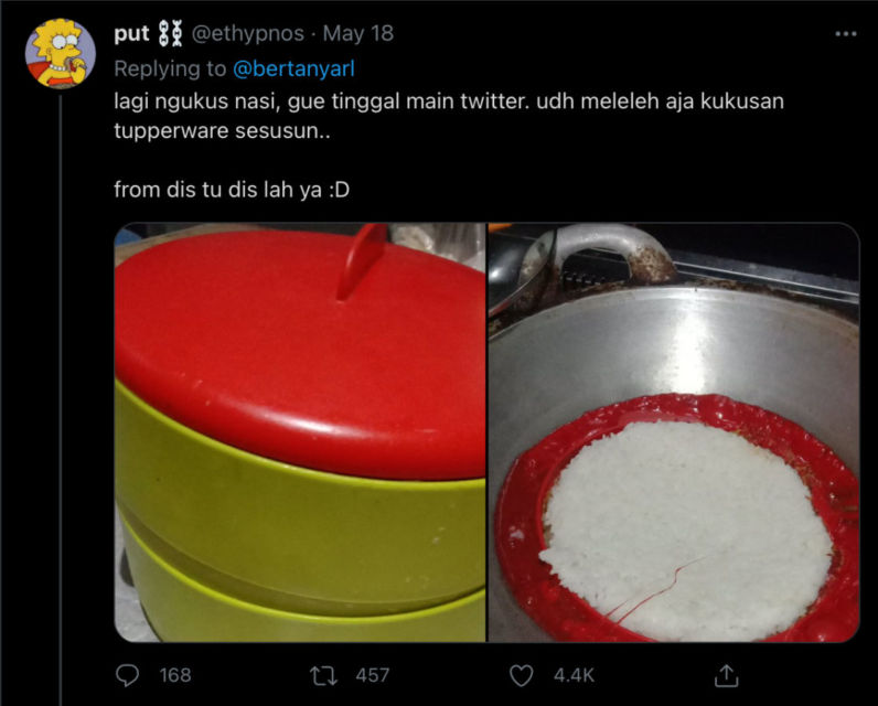 Daripada Memicu Perang Dunia Ke-3 Sama Emak. Mending Kalau Masak Fokus Aja Dulu Biar Nggak Begini