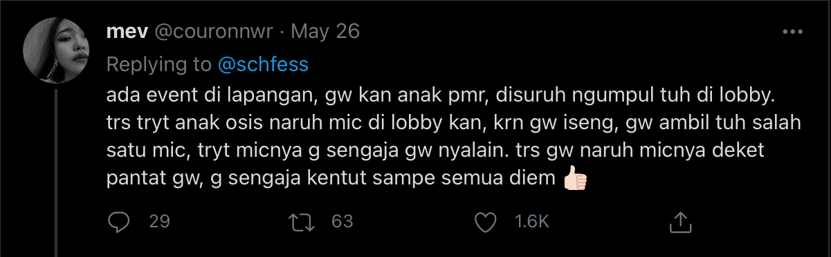 Ditanya tentang Hal yang Bikin Terkenal Semasa Sekolah, Begini Pengakuan Kocak Warganet