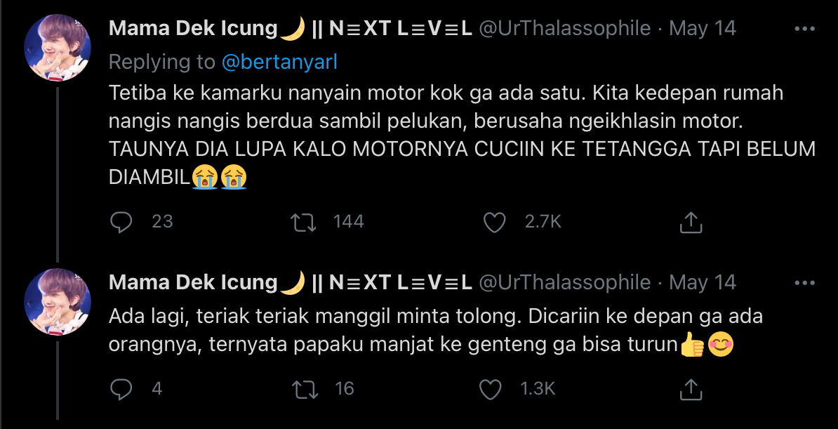 Ditanya Tentang Kelakuan Absurd Bapaknya, Warganet Twitter Berbagi Cerita Kocak Mereka