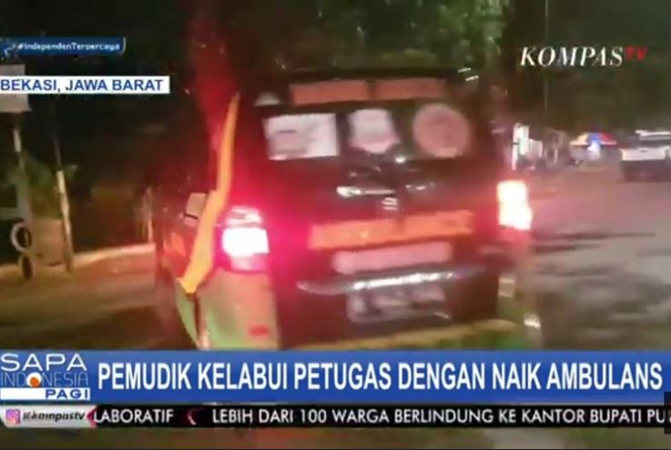 Meski Dilarang, ini 1001 Cara Pemudik Kelabui Petugas Biar Lolos Pemeriksaan. Ada Aja Akalnya~