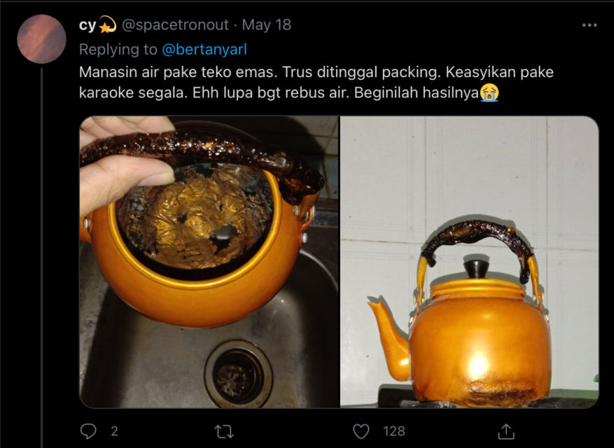 Daripada Memicu Perang Dunia Ke-3 Sama Emak. Mending Kalau Masak Fokus Aja Dulu Biar Nggak Begini