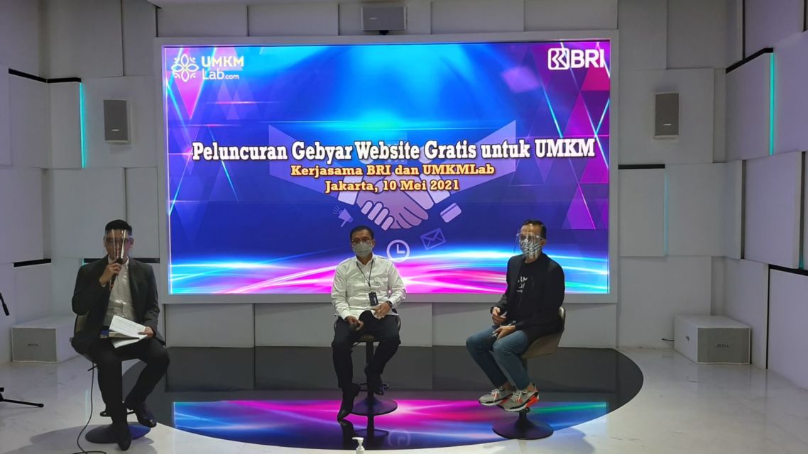 Bank BRI dan UMKMLab Bekerja Sama Luncurkan Program Gebyar Website Gratis untuk UMKM