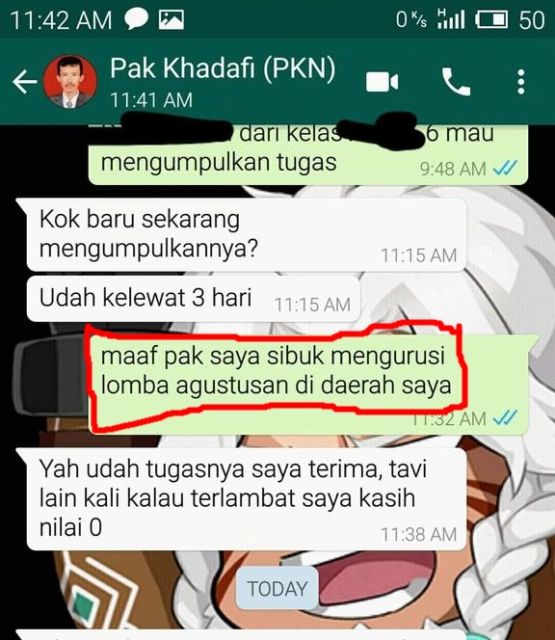 11 Alasan Murid Paling Ngeselin Saat Lupa Ngerjain Tugas dari Guru