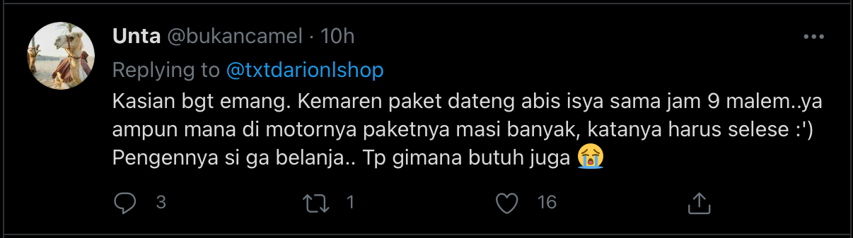 Beragam Simpati dan Dukungan Warganet untuk Kurir Ekspedisi Menjelang Lebaran. Respek Banget!