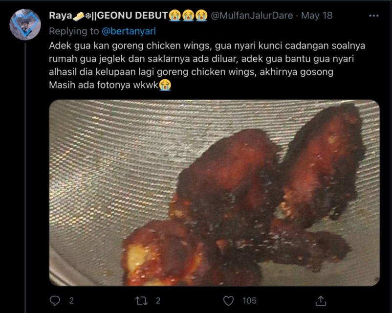 Daripada Memicu Perang Dunia Ke-3 Sama Emak. Mending Kalau Masak Fokus Aja Dulu Biar Nggak Begini