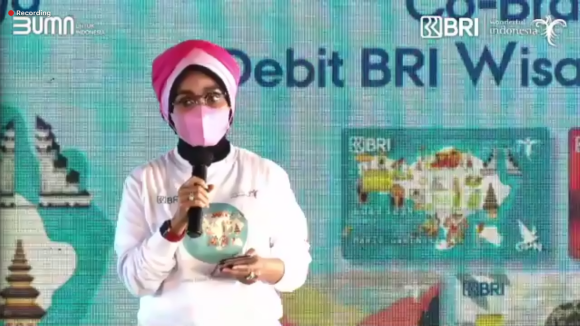 Kartu Debit BRI Wisata Nusantara Hasil Kolaborasi dengan Kemenparekraf Diluncurkan Khusus untuk Pelajar