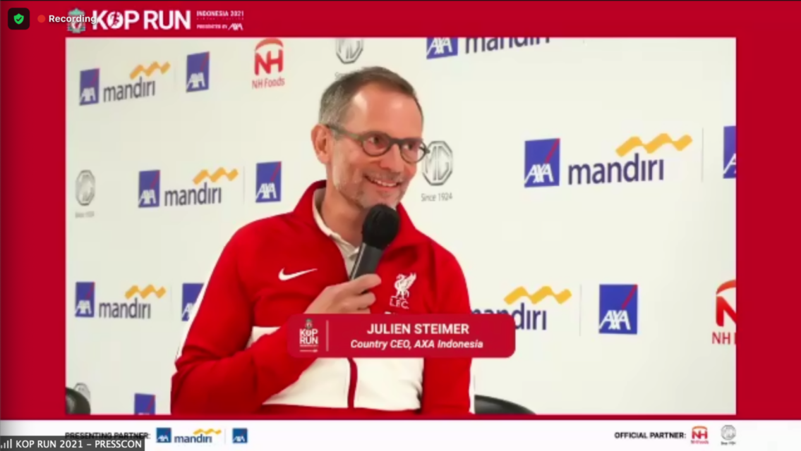 AXA Bersama Liverpool FC Gelar Kop Run Indonesia 2021, Event Virtual Penuh Tantangan untuk Para Pecinta Lari