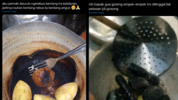 Daripada Memicu Perang Dunia Ke-3 Sama Emak. Mending Kalau Masak Fokus Aja Dulu Biar Nggak Begini