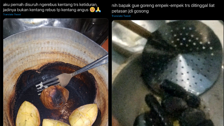 Daripada Memicu Perang Dunia Ke-3 Sama Emak. Mending Kalau Masak Fokus Aja Dulu Biar Nggak Begini