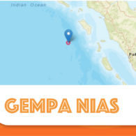 Gempa M 7,2 Melanda Nias Barat; Getaran Kuat Terasa Sampai Padang. BMKG Imbau Potensi Gempa Susulan