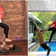 Mengenal Acroyoga, Tren Olahraga di Kalangan Artis Hamil. Terlihat Ekstrem, Tapi Aman!