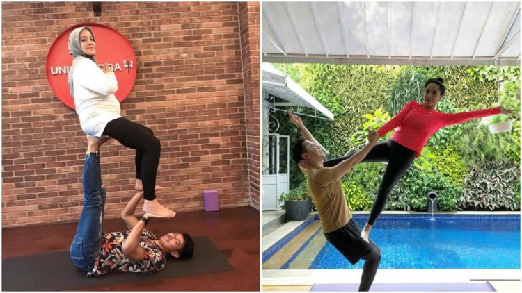 Mengenal Acroyoga, Tren Olahraga di Kalangan Artis Hamil. Terlihat Ekstrem, Tapi Aman!