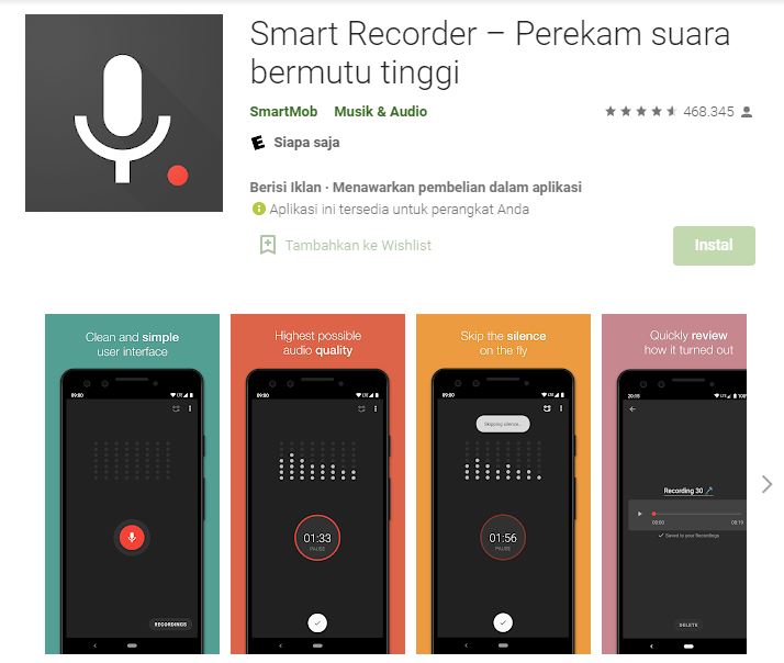 aplikasi perekam suara