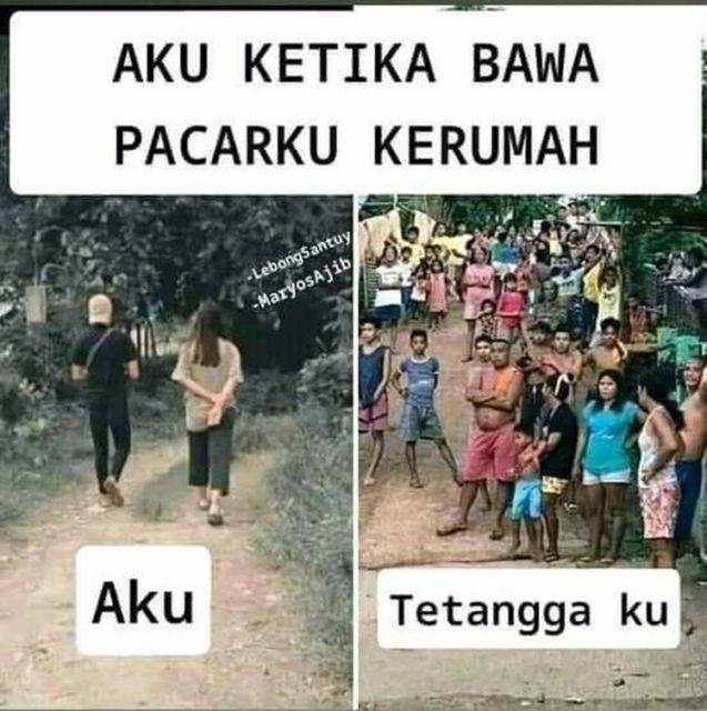 11 Meme yang Gambarkan Uniknya Hidup Bertetangga ala Orang Indonesia. Banyak Kebiasaan Aneh! :D