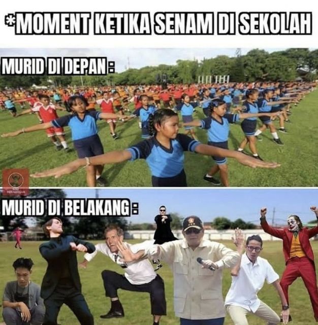 Jenis Bocah di Momen Senam Zaman SD. Kamu Termasuk yang Mana?