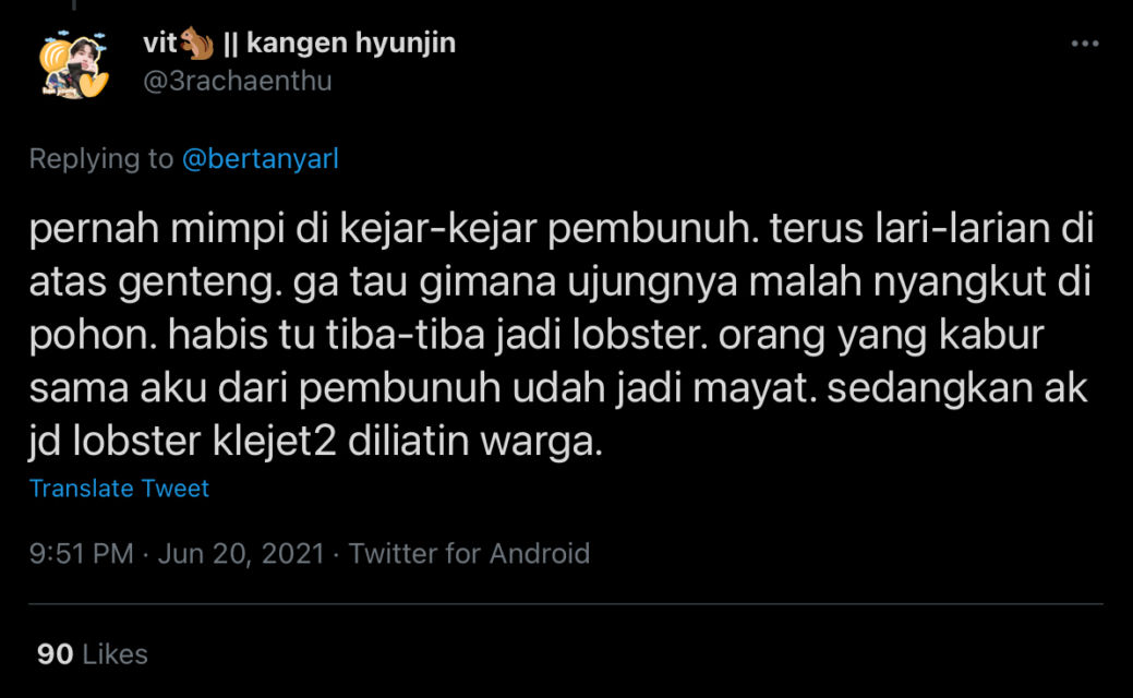 11 Mimpi Absurd yang Pernah Dialami Warganet. Bunga Tidur Macam Apa ini?