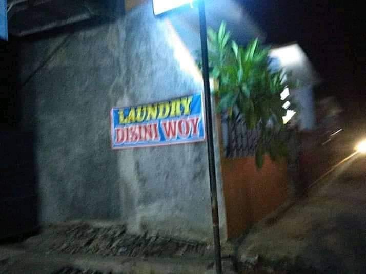 11 Potret Spanduk Laundry ini Bikin Gagal Fokus. Cara Jualan Orang Indonesia Ada-Ada Aja~