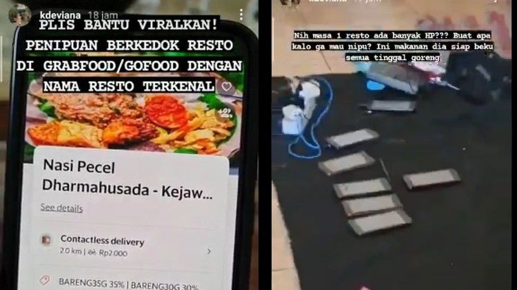 Viral Penipuan Berkedok Resto Terkenal. Pakai 7 Nama Akun Berbeda di Aplikasi Ojek Online!