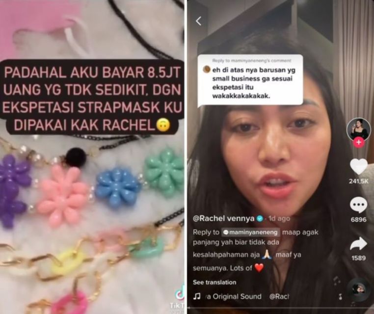 Endorse-nya Dikritik Tak Sesuai Ekspektasi, Rachel Vennya Buka Suara: Biar Gak Salah Paham