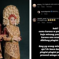 Foto Prewed Pakai Suntiang Dituding Plagiat Atta-Aurel, Mumuk Gomez: Emang Orang Minang Mereka Aja?