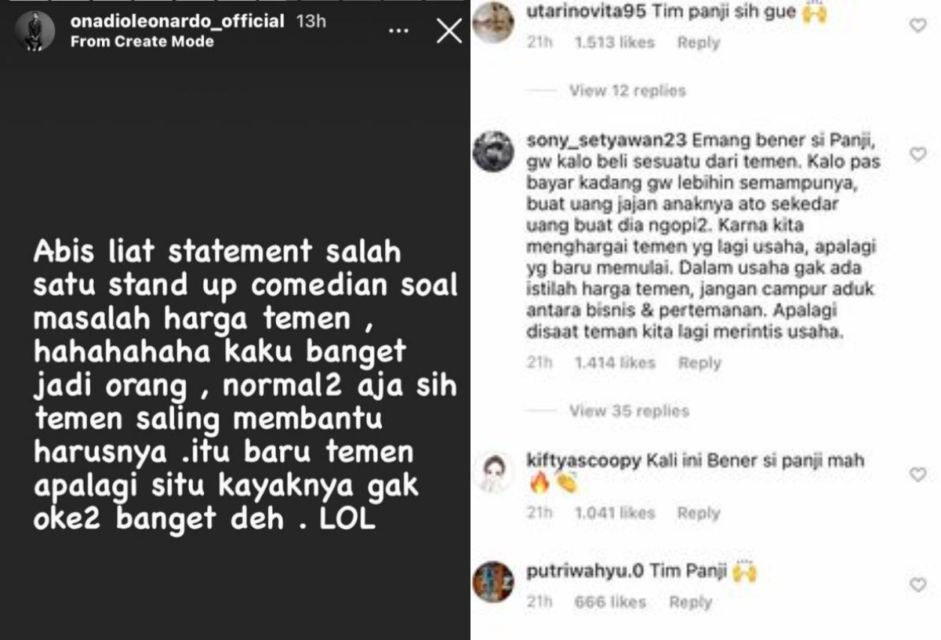 Viral Video Lamanya Bahas 'Harga Teman', Pandji Pragiwaksono: Yang Terdekat Harusnya Bayar Lebih Tinggi