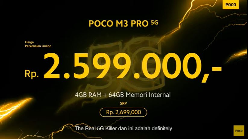 Luncurkan Ponsel Baru Tipe M3 Pro 5G, POCO Tawarkan Kecepatan Tinggi dengan Harga 'Ekstrem'