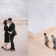 7 Ide Pre-wedding Cantik dengan Latar Padang Pasir. Romantis dan Super Dramatis~