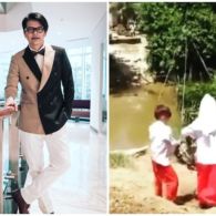 Unggah Foto Anak SD Menyeberang Sungai, Armand Maulana Ingatkan Diri Sendiri: Masih Mengeluh?