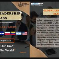 Global Leadership Oxford Class Summer 2021, Our Time to Lead The World!