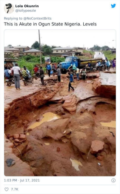 10 Potret Kebobrokan Jalan Raya dari Berbagai Negara yang Bikin Tepok Jidat, Ngeri-Ngeri Kocak