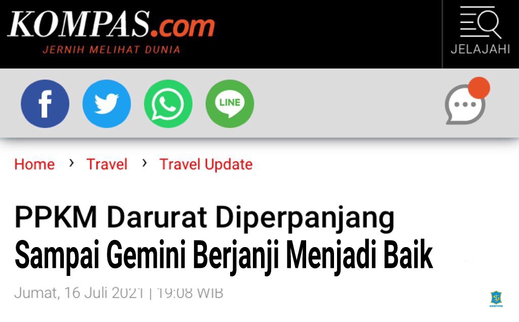 Saking Keselnya dengan Perpanjangan PPKM, Warganet Luapkan Emosi dalam Sederet Meme Kocak ini