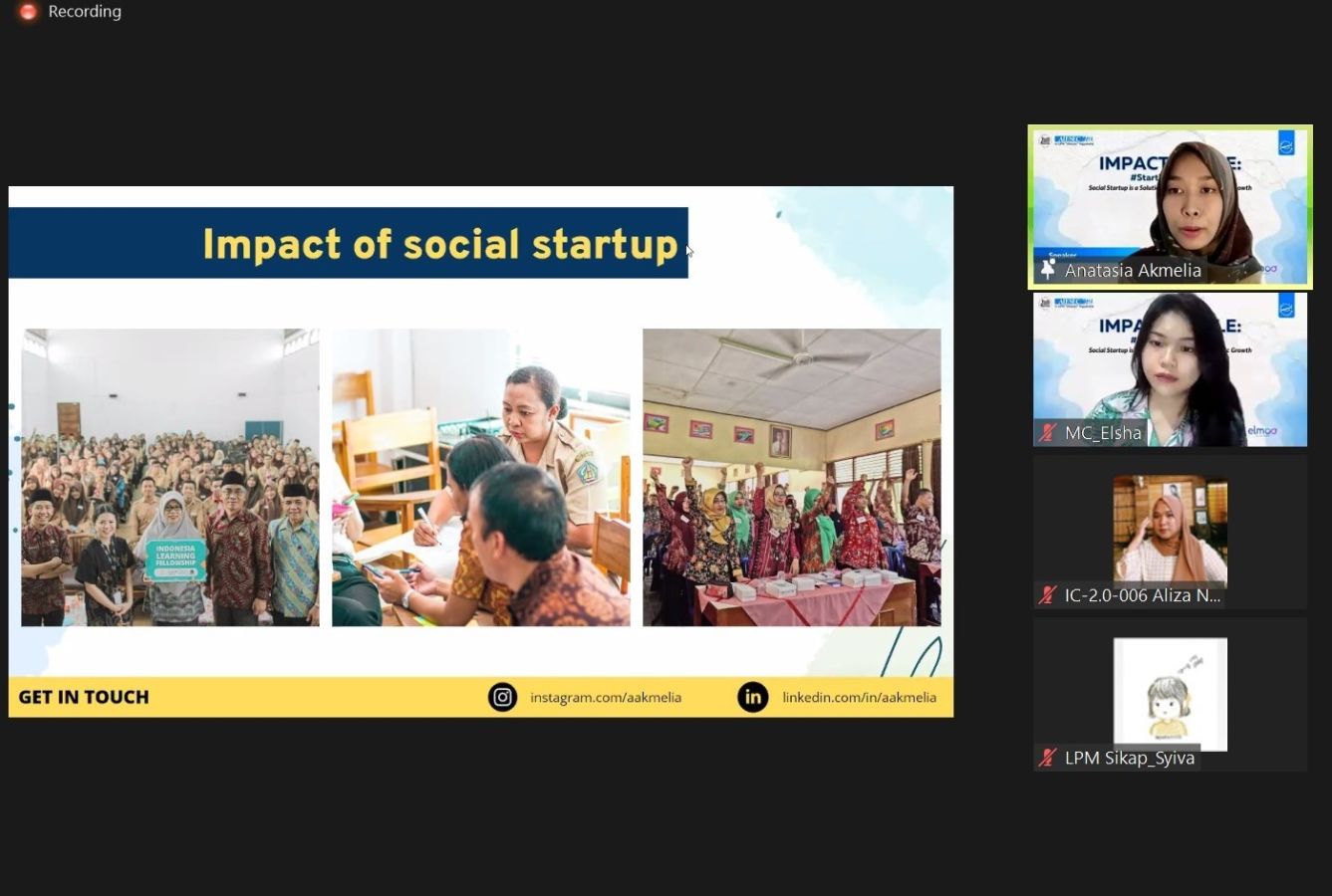 Semakin Diminati Generasi Muda, AIESEC Menyelenggarakan Impact Circle untuk Mengenal Social Startup.