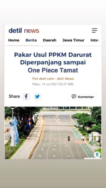 Saking Keselnya dengan Perpanjangan PPKM, Warganet Luapkan Emosi dalam Sederet Meme Kocak ini