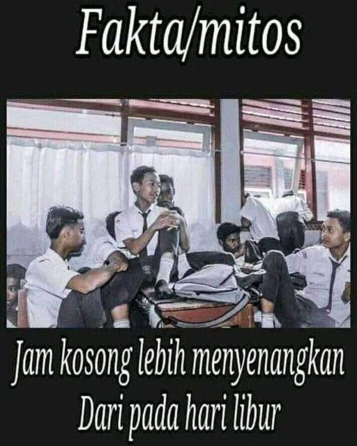 11 Meme Kocak ini Bikin Iri Anak-Anak Sekolah Zaman Sekarang. Kapan Bisa Merasakan Begini, ya? :(