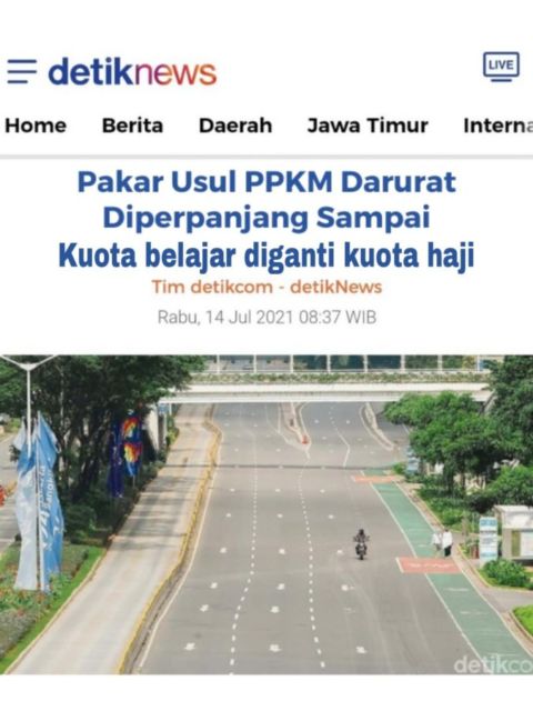 Saking Keselnya dengan Perpanjangan PPKM, Warganet Luapkan Emosi dalam Sederet Meme Kocak ini