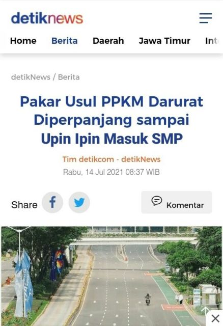 Saking Keselnya dengan Perpanjangan PPKM, Warganet Luapkan Emosi dalam Sederet Meme Kocak ini